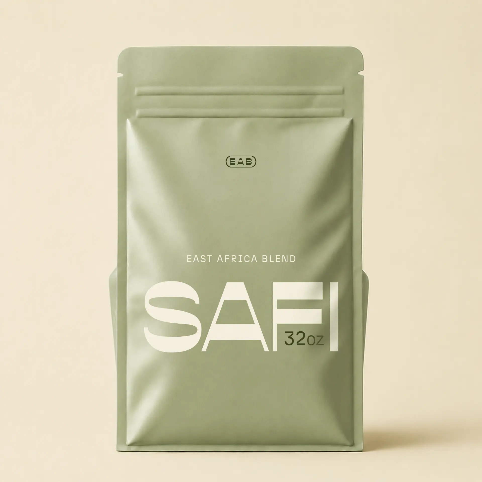 SAFI 32oz East Africa Blend coffee pouch